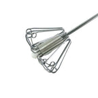 Stainless Steel Semi-Automatic Hand-Push Whisk