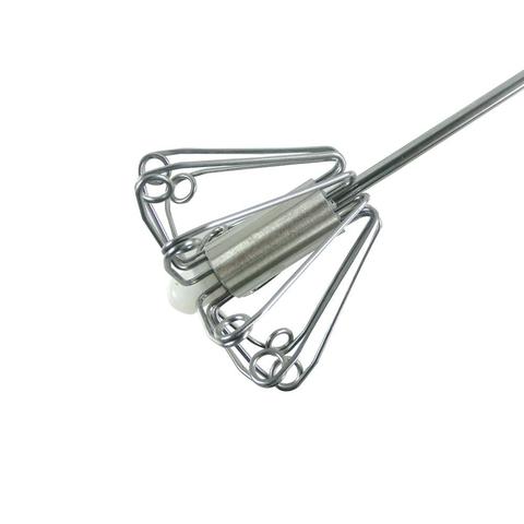 Stainless Steel Semi-Automatic Hand-Push Whisk