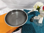Household Stainless Steel Full Screen Honeycomb Frying Pan