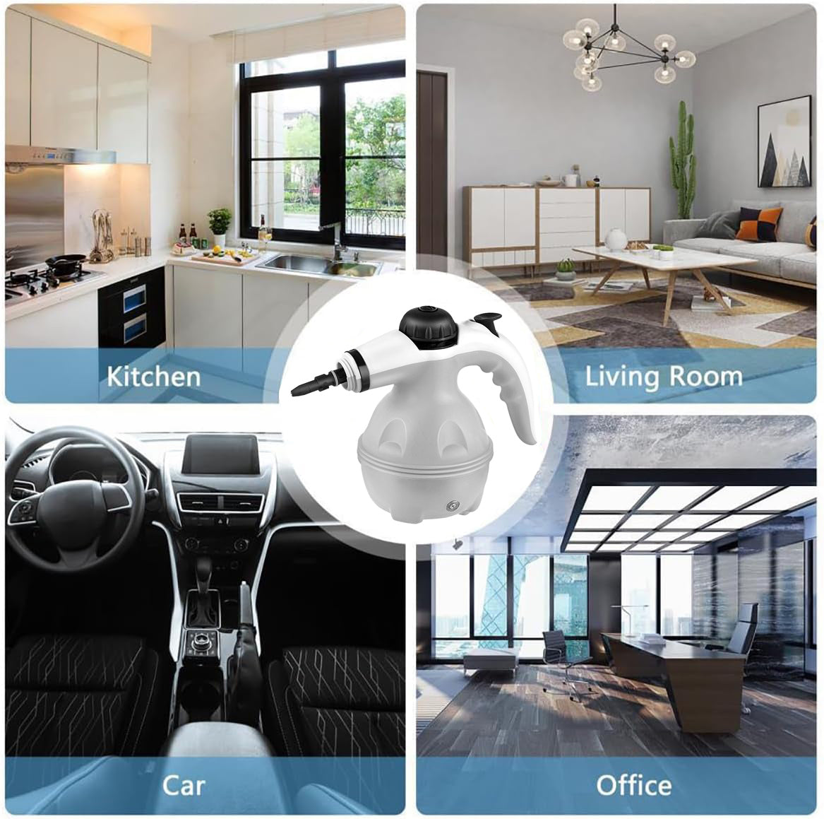 Pressurized Handheld Cleaner For Household, Powerful Home Steam Machine For Cleaning