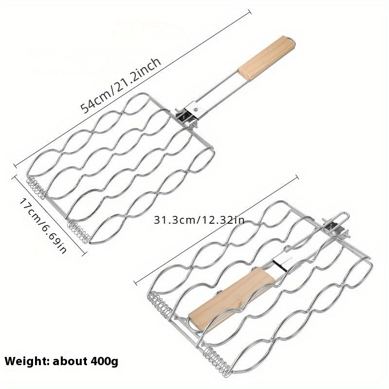 Multi-Functional Barbecue Net Portable Roasted Corn Clip